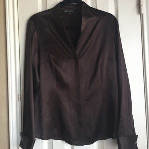 Lafayette 148 Silk Blouse. A001